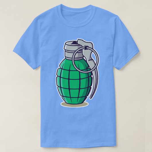 T-shirt Grenade à main (Design devant)