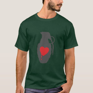 T-shirt Grenade d'amour - l'amour est un champ de bataille