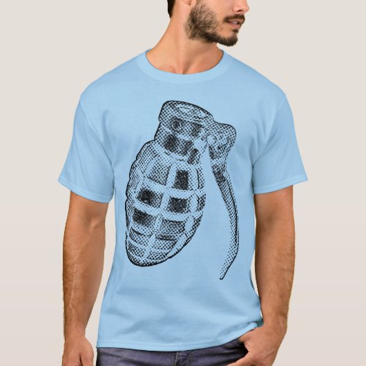T-shirt Grenade d'art de bruit (Devant)