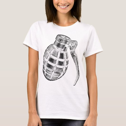 T-shirt Grenade d'art de bruit (Devant)