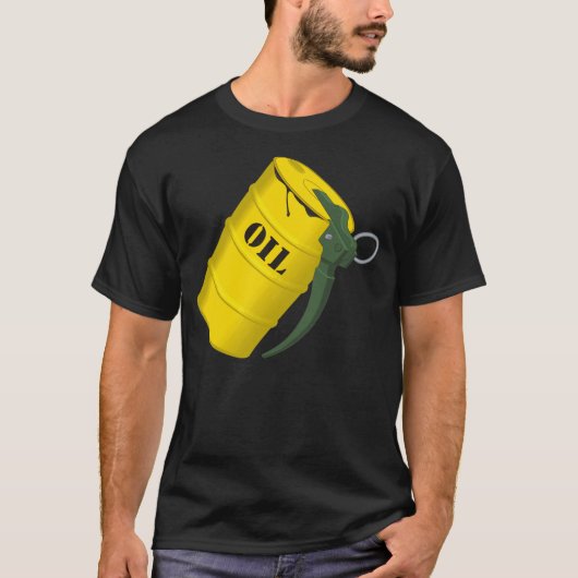 T-shirt Grenade d'huile (Devant)