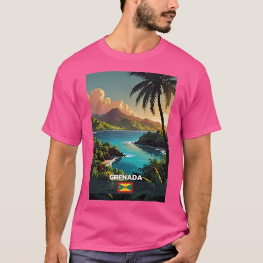 T-shirt Grenade Travel (Devant)