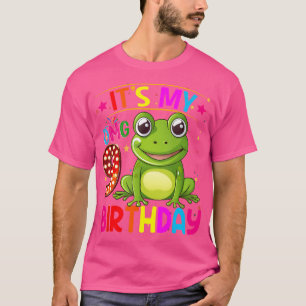 T-shirt Grenouille 9Ans Ma Grenouille 9E Anniversaire