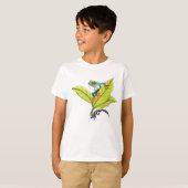 T-shirt Grenouille à arbre rouge (Devant entier)