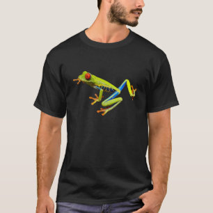 T-shirt Grenouille à arbre rouge