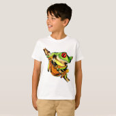 T-shirt grenouille arborescente (Devant entier)
