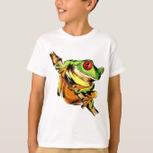 T-shirt grenouille arborescente (Devant)