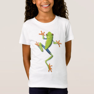 T-Shirt Grenouille-arbre amphibie verdoyante