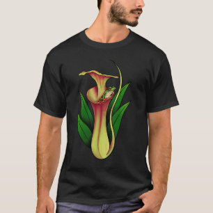 T-shirt Grenouille Arbre Rouge Amphibien Amour Plante Trop