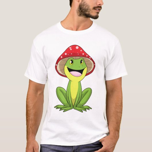 T-shirt Grenouille au champignon (Devant)
