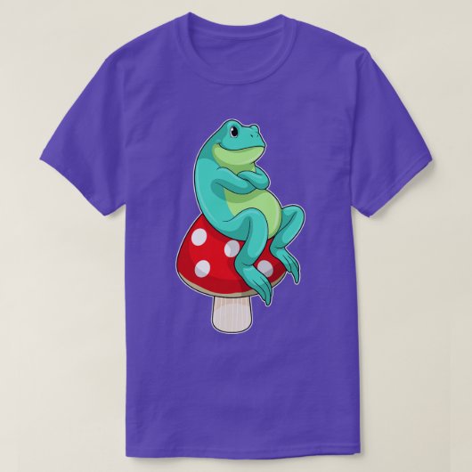 T-shirt Grenouille au champignon (Design devant)