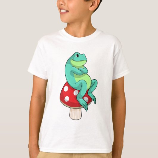 T-shirt Grenouille au champignon (Devant)