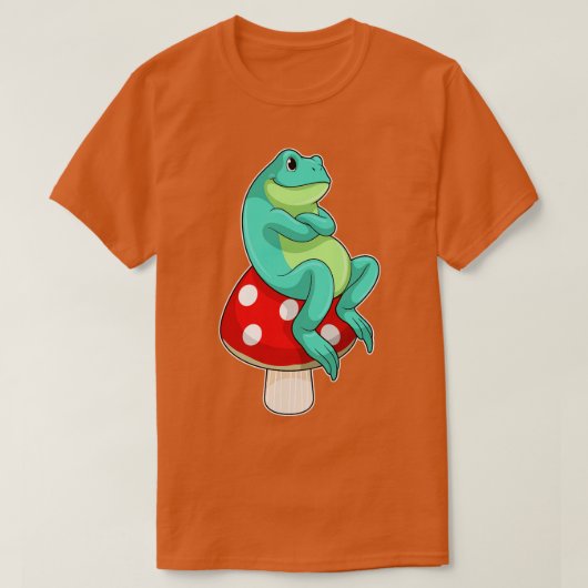 T-shirt Grenouille au champignon (Design devant)