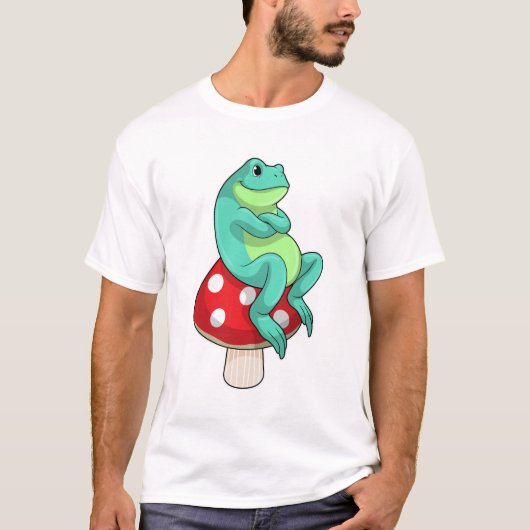T-shirt Grenouille au champignon (Devant)