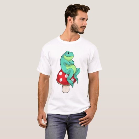 T-shirt Grenouille au champignon (Devant entier)