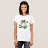 T-shirt Grenouille au coléoptère (Devant entier)
