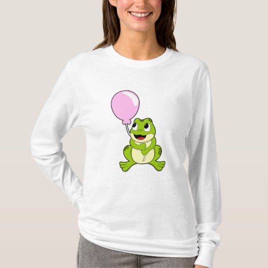 T-shirt Grenouille avec ballon (Devant)