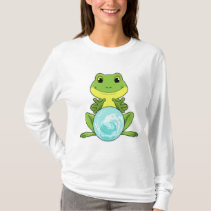 T-shirt Grenouille avec boule de cristal