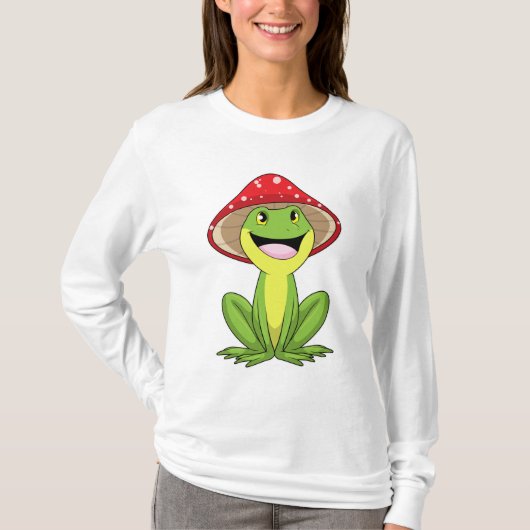 T-shirt Grenouille avec Champignon (Devant)
