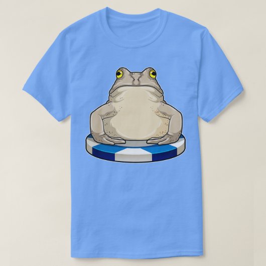 T-shirt Grenouille avec chips (Design devant)