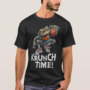 T-shirt grenouille avec grenouille de basket