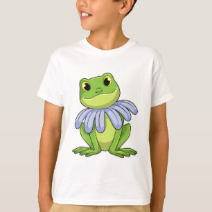 T-shirt Grenouille avec marguerite
