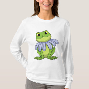 T-shirt Grenouille avec marguerite