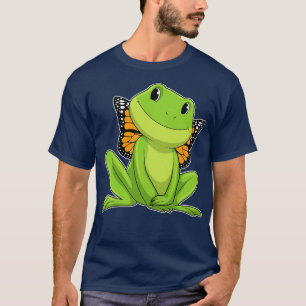 T-shirt Grenouille avec Papillon