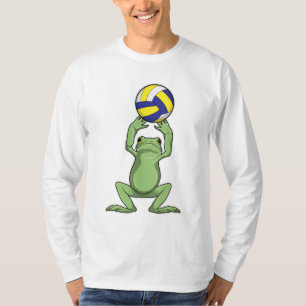 T-shirt Grenouille avec volleyball