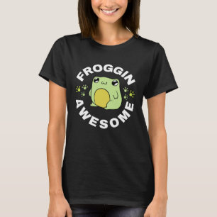 T-shirt Grenouille Awesome Grenouille Attrapante Amphibien