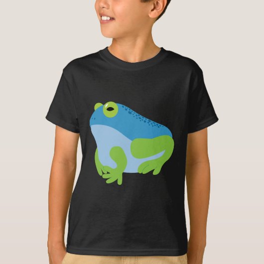 T-shirt Grenouille bleue (Devant)