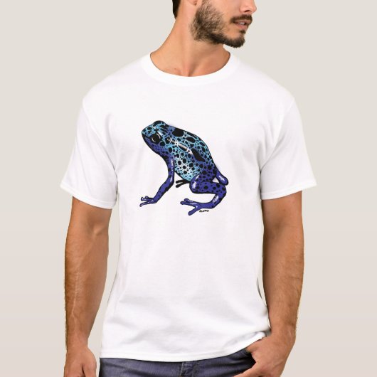T-shirt Grenouille bleue (Devant)