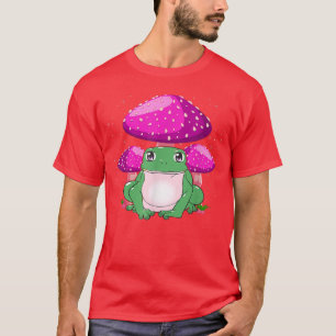T-shirt Grenouille Champignons Fairy Dust Stars Goblincore