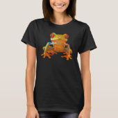 T-shirt Grenouille colorée (Devant)