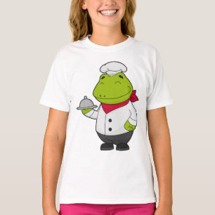 T-shirt Grenouille comme cuire avec Plateau