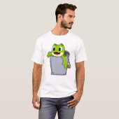 T-shirt Grenouille dans le seau (Devant entier)