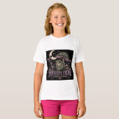 T-shirt Grenouille d'anxiété Réflexion excessive Clair de (Devant entier)