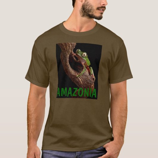 T-shirt Grenouille d'arbre tropicale (Devant)