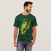 T-shirt Grenouille d'arbre verte (Devant entier)
