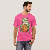 T-shirt Grenouille de basket (Devant entier)