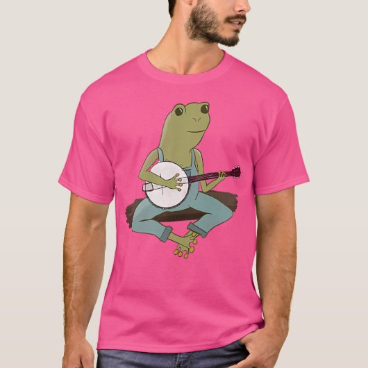 T-shirt Grenouille de Cottagecore (Devant)