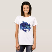 T-shirt Grenouille de dard de poison (Devant entier)