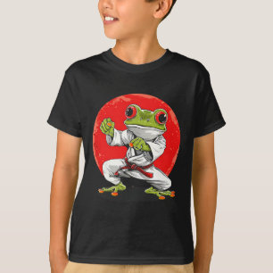 T-shirt Grenouille de karaté Arts martiaux Crapaud de judo