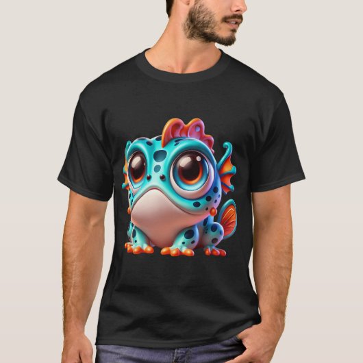 T-shirt Grenouille de mer adorable (Devant)