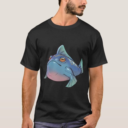 T-shirt Grenouille de poisson d'Hyphalium (Devant)