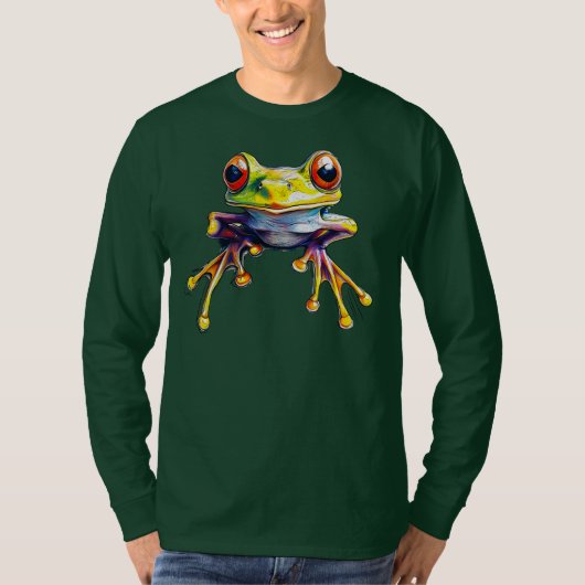 T-shirt Grenouille des arbres (Devant)