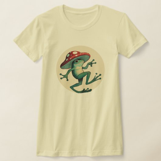 T-shirt Grenouille des champignons (Poser)