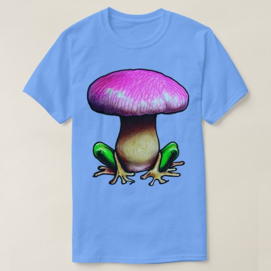 T-shirt Grenouille des champignons (Design devant)