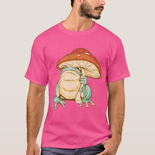 T-shirt Grenouille des champignons (Devant)