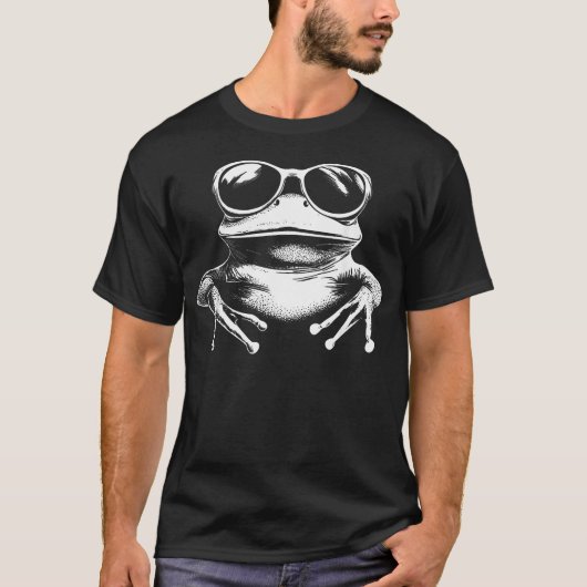 T-shirt Grenouille Drôle (Devant)
